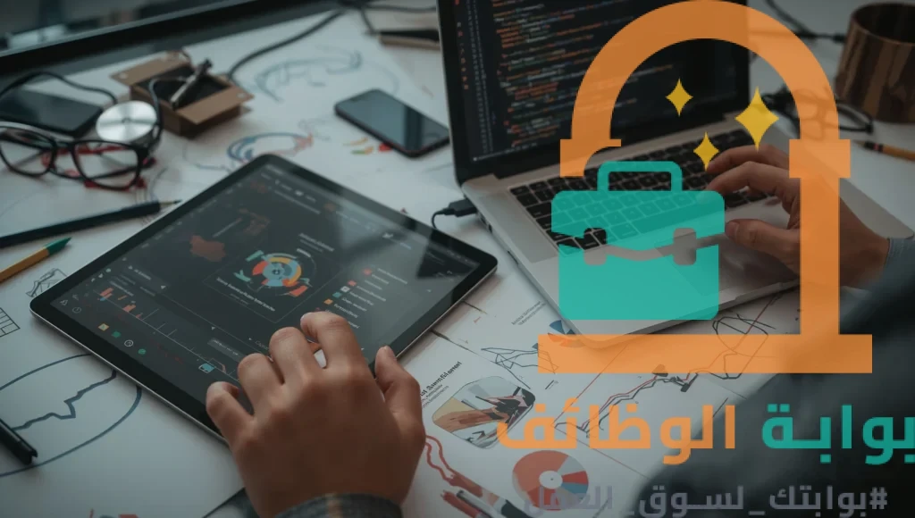 شاب يعمل على مشروع تطبيقي عملي لبناء خبرة قبل الحصول على وظيفة رسمية.