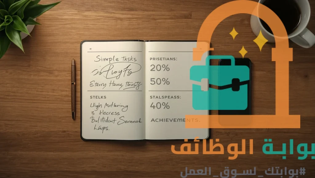 مقارنة فوتوغرافية توضح الفرق بين سرد المهام الروتينية واستخدام لغة الأرقام والإنجازات في السيرة الذاتية